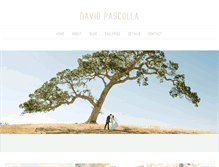 Tablet Screenshot of davidpascolla.com